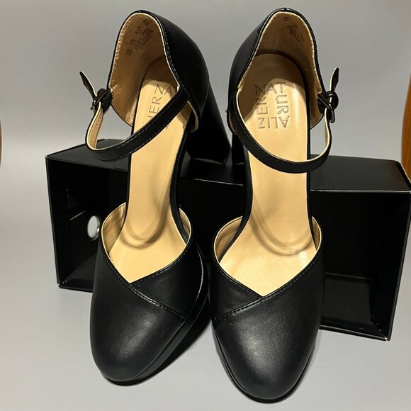 Naturalizer Bandele Mary Jane Platform Pump Black Size 7 - Picture 4 of 7